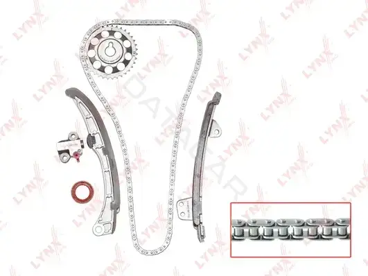 Комплект цепи ГРМ LYNXAUTO TK-0040