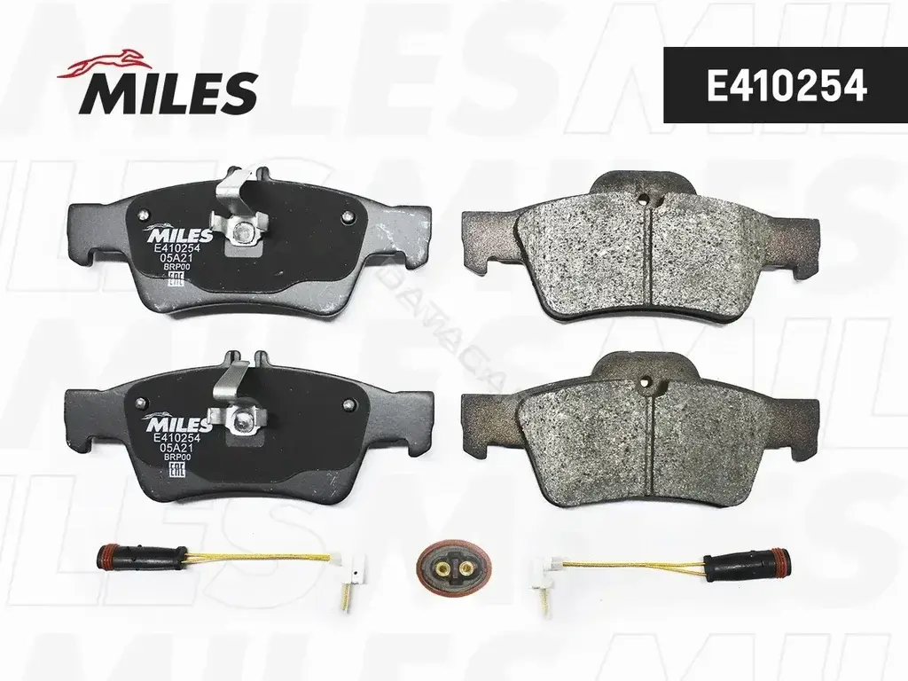 Тормозные колодки MILES E410254