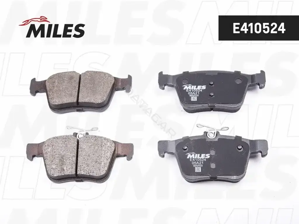 Тормозные колодки MILES E410524