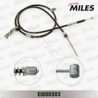Трос ручника MILES EI000303