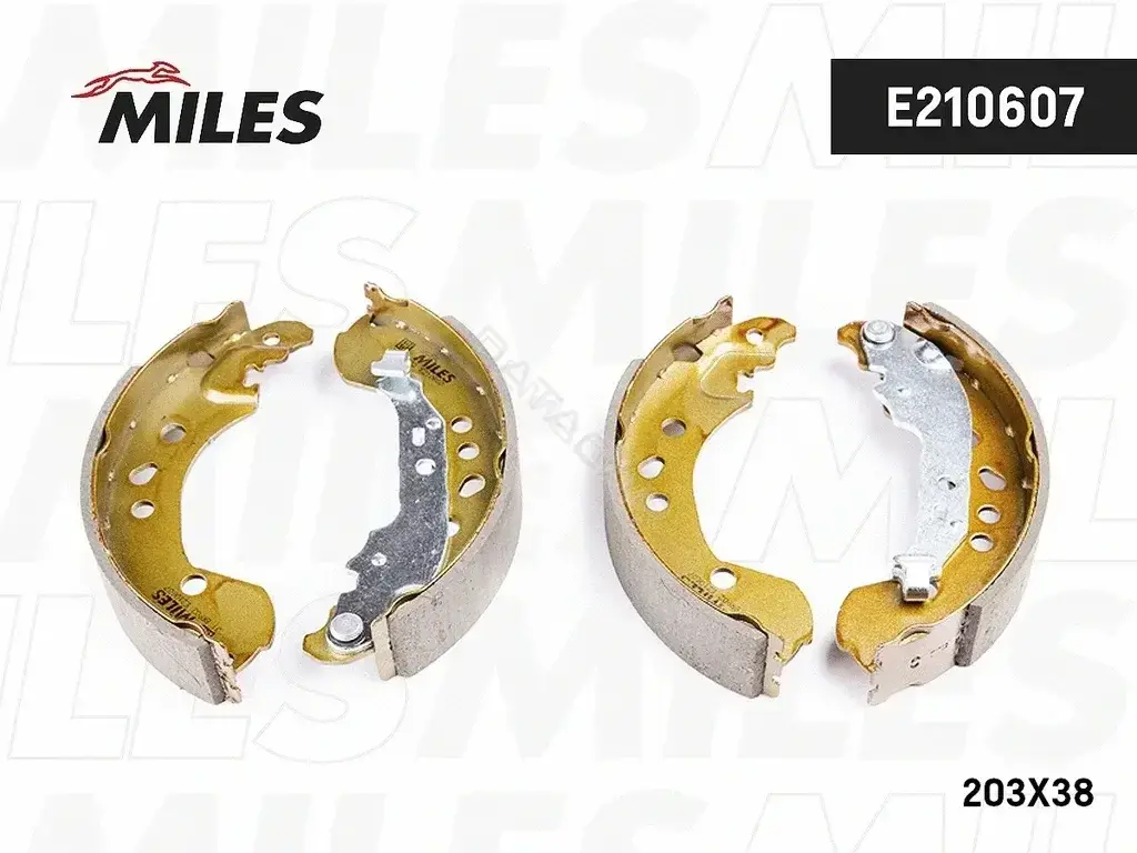 Барабанные колодки MILES E210607