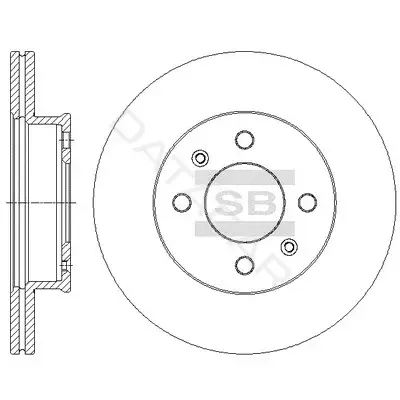 Тормозные диски Hi-Q SD1090
