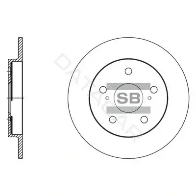 Тормозные диски Hi-Q SD4616