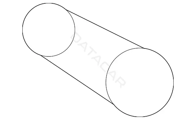 Ремень ручейковый MAZDA P30115908