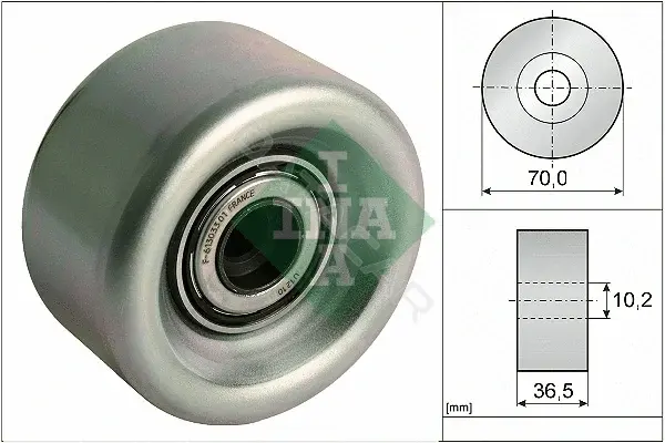 Натяжной ролик ГРМ INA 532091810