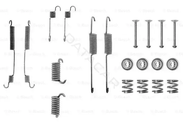 Ремкомплект тормозных колодок BOSCH 1987475034