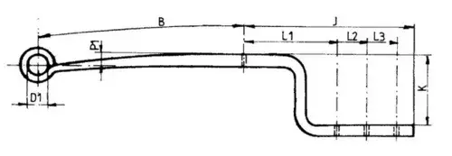 Рессора WEWELER F179Z204ZA75