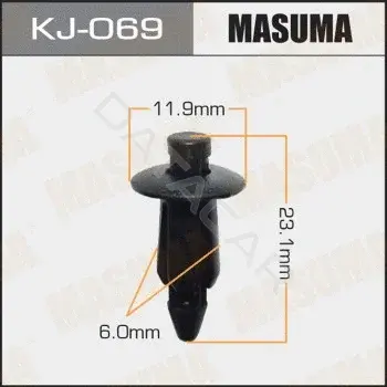 Клипсы, фиксаторы, зажимы MASUMA KJ069