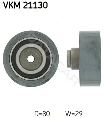 Ролик обводной ремня грм SKF VKM21130