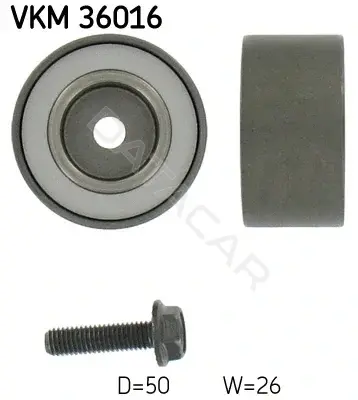 Ролик ремня генератора SKF VKM36016
