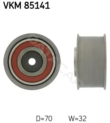 Ролик обводной ремня грм SKF VKM85141