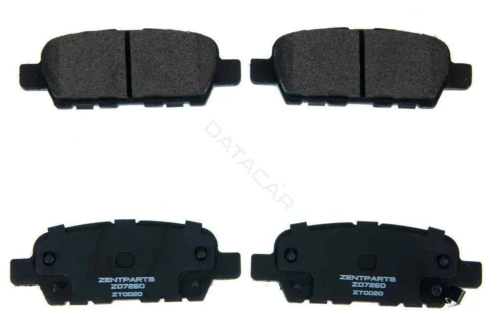 Тормозные колодки ZentParts Z07260