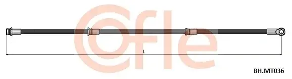 Тормозные шланги COFLE/TELCO 92.BH.MT036