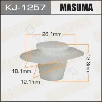 Клипса молдинга MASUMA KJ-1257