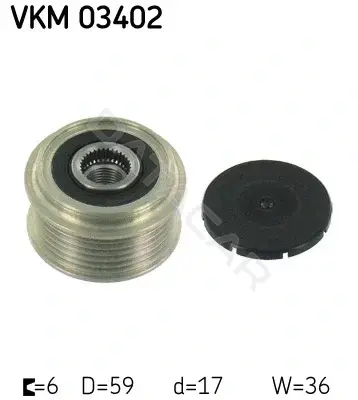 Шкив генератора SKF VKM03402