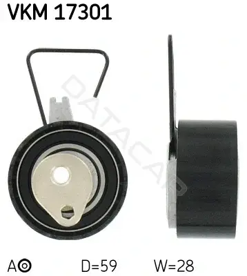 Натяжной ролик ГРМ SKF VKM17301