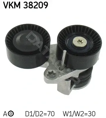 Натяжитель ремня генератора SKF VKM38209