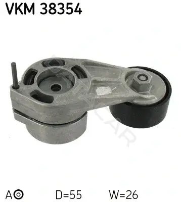 Натяжитель ремня генератора SKF VKM38354