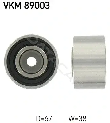 Ролик обводной ремня грм SKF VKM89003