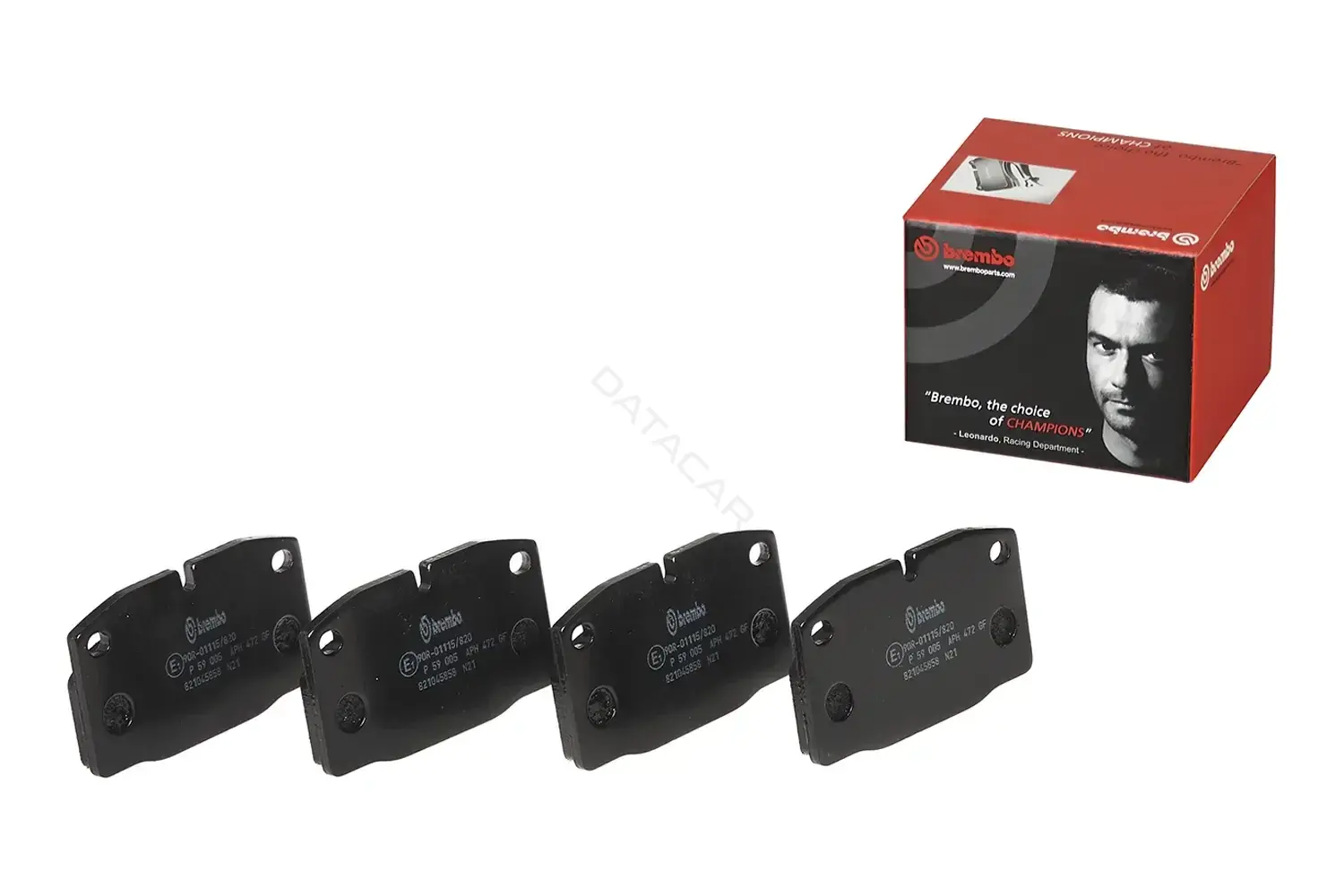 Тормозные колодки BREMBO P59005