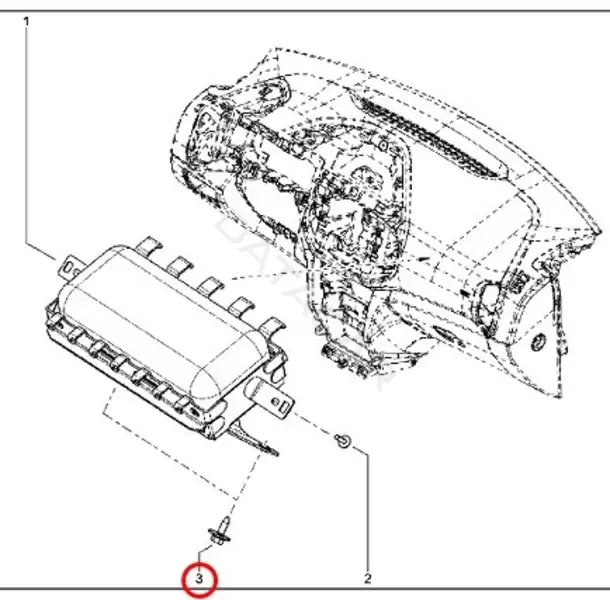 Болт подвески LADA 7703602206
