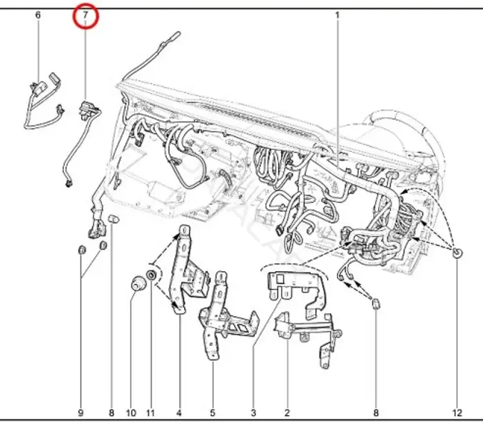 Жгут проводов LADA 8450047638