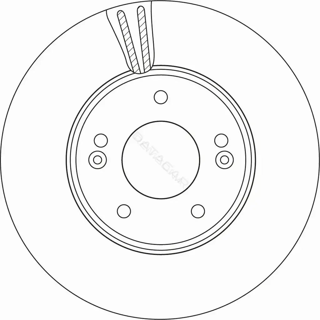 Тормозные диски TRW DF6966