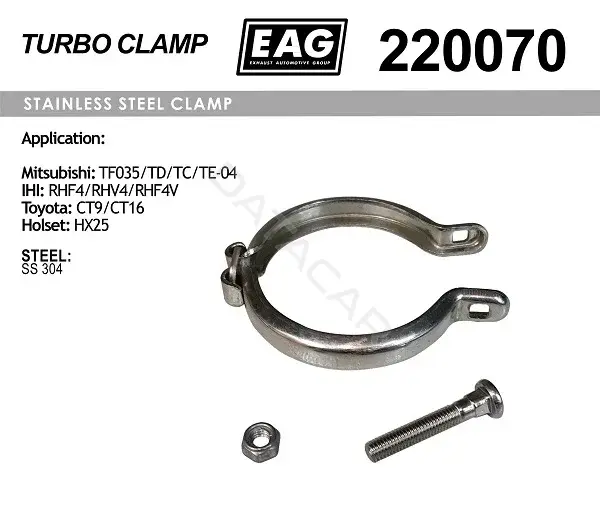 Монтажный комплект турбины EAG 220070