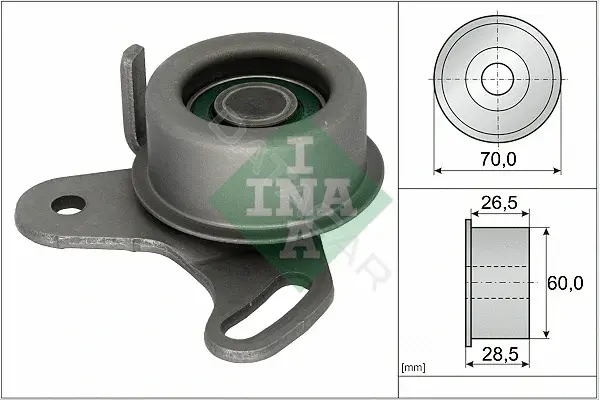 Натяжной ролик ГРМ INA 531011820