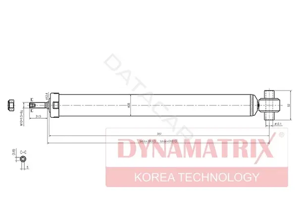 Амортизаторы DYNAMATRIX DSA343459