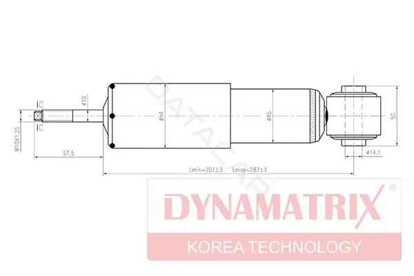 Амортизаторы DYNAMATRIX DSA344261