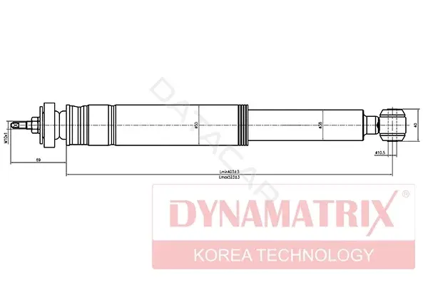 Амортизаторы DYNAMATRIX DSA553185