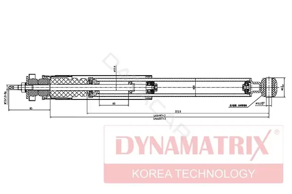 Амортизаторы DYNAMATRIX DSA553198