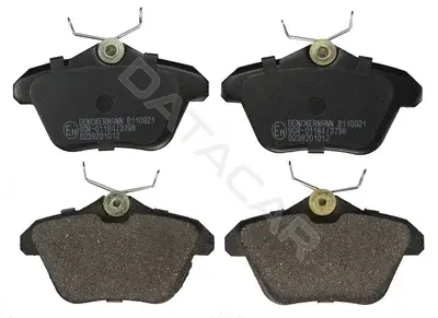 Тормозные колодки DENCKERMANN B110921