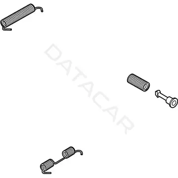 Ремкомплект тормозных колодок BMW 34410038346