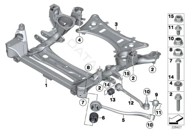 Шаровая опора BMW 31106787665