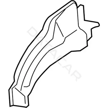 Брызговики BMW 41127427817