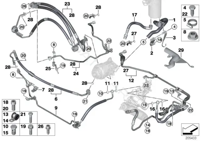 Болт подвески BMW 07119906126