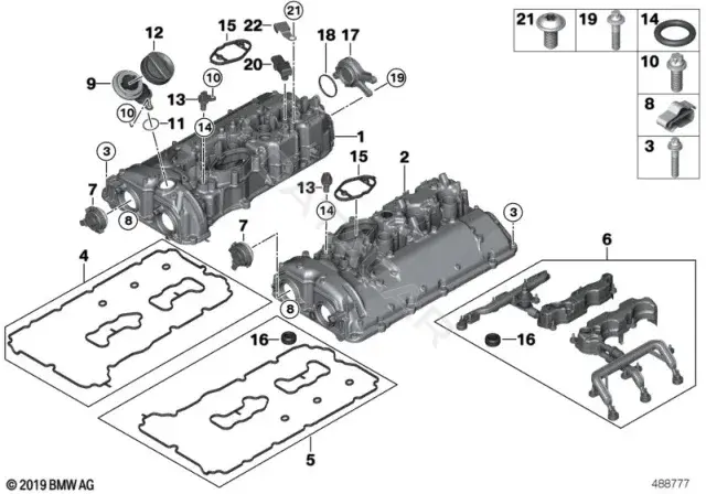 Болт подвески BMW 07129907367
