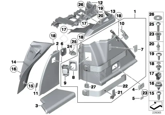 Болт подвески BMW 07147145088