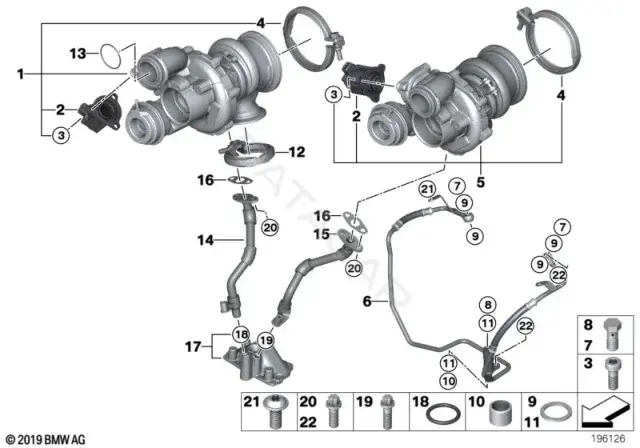 Болт подвески BMW 11427593270