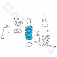 Пружины BMW 33536786660