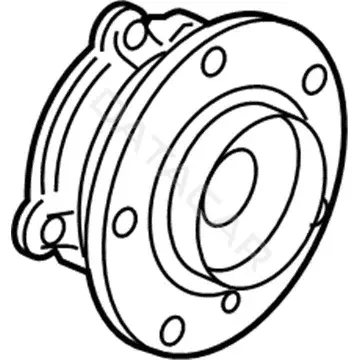 Подшипник ступицы BMW 31206876844