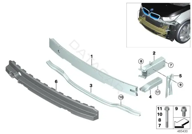 Болт подвески BMW 07119905408