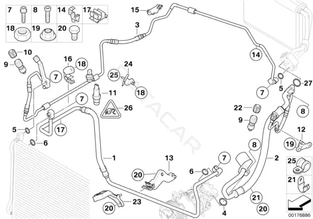Болт подвески BMW 07129904573