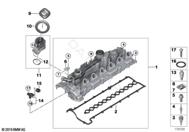 Болт подвески BMW 11120036235