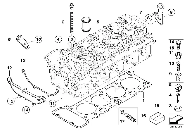 Болты ГБЦ BMW 11127838831