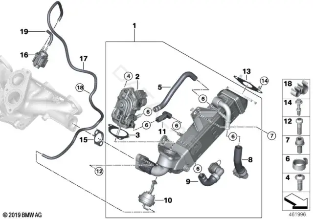 Болт подвески BMW 11618583174