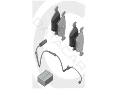 Тормозные колодки BMW 34112413068