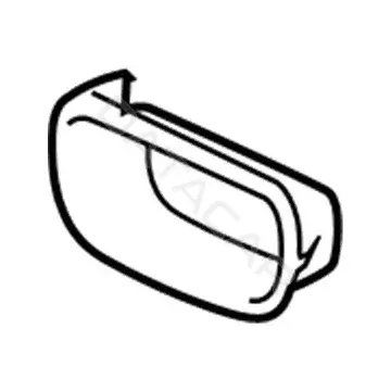 Накладка фары BMW 51117337809